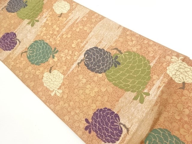 Japanese Kimono / Antique / Fukuro Obi Silk